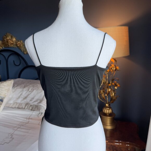 NWT Black Stretchy Tank Top - Picture 4 of 8